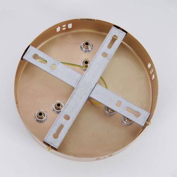 4591-180-6GD, потолочная чаша, D180xH40, цвет золотой, изображение 3