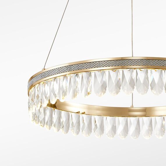 4207-6P, подвесная люстра, D600xH100/1500, LEDx31W, 3100LM, 3000K, included, изображение 4