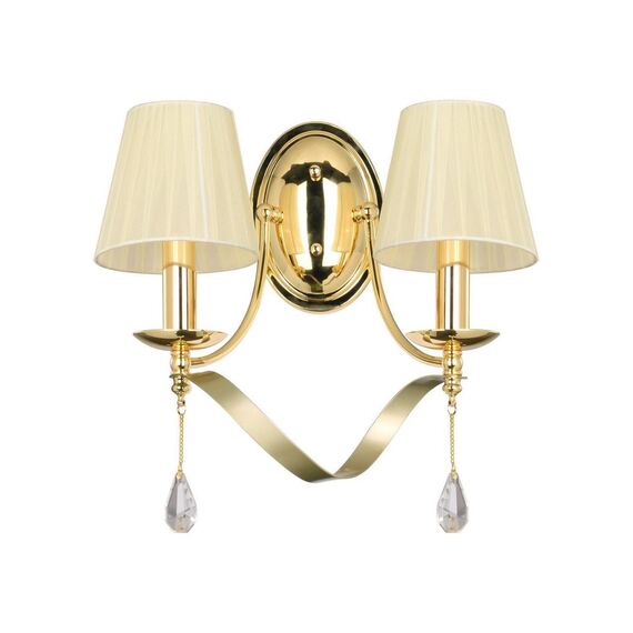 2596-2W, настенный светильник, D210xW380xH370, 2xE14x40W, excluded, изображение 2