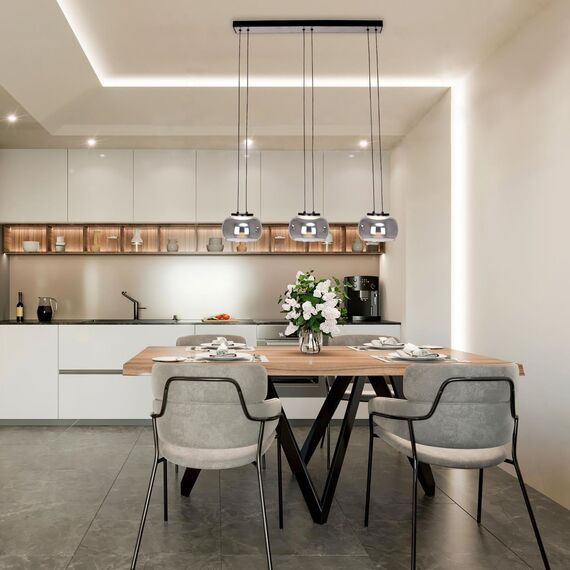 4376-1P, подвес, D180xH260/1960, LEDx7W, 490LM, 4000K, CRI>90, included, изображение 7