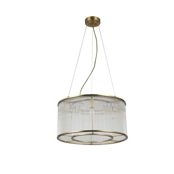 2907-6P, потолочная люстра, D500xH290/1390, 6xE14x60W, excluded, изображение 2