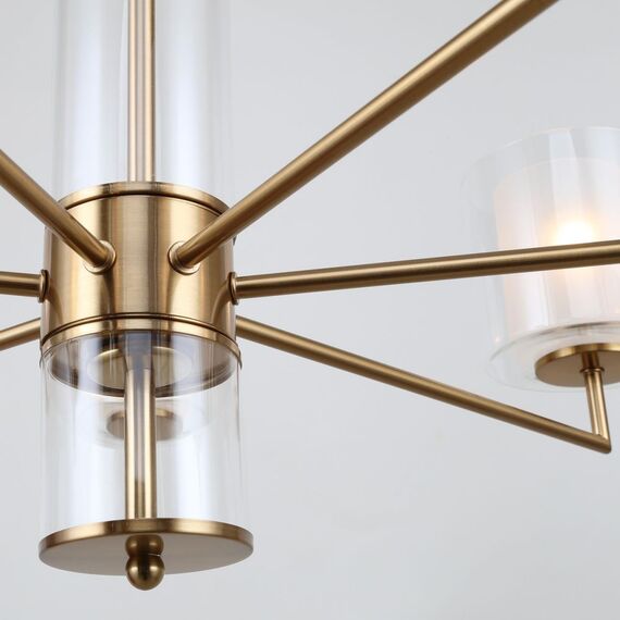 4086-7P, подвесная люстра, D790xH550/1000, 7xE14x40W, excluded, изображение 7