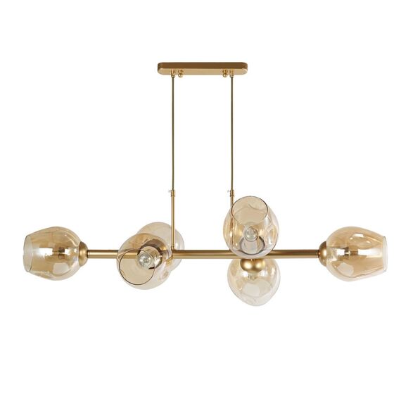 2362-6P, подвесная люстра, L980xW400xH300/1300, 6xE27x40W, excluded, изображение 2