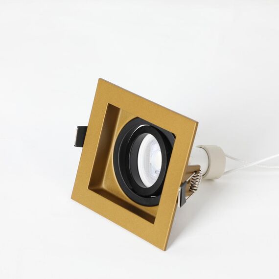 2791-1C, врезной светильник, L100xW100xH90, 1xGU10LEDx7W, 560LM, 4000K, included, изображение 8