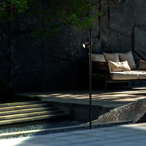 4638-1F, уличный светильник, L190xW100xH1500, LEDx12W, 1050LM, 4000K, IP65, included, изображение 6