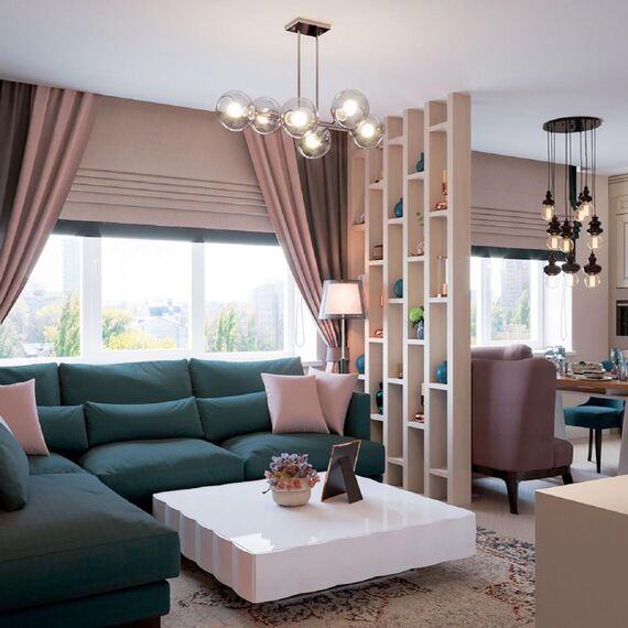 1840-6P, люстра подвесная, D850xH350/600, 6xE27x40W, excluded, изображение 5