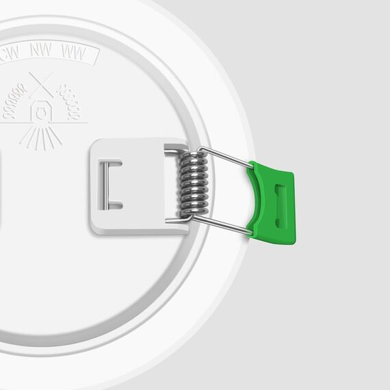 4644-1C, врезной светильник, D86xH30, cutout:D68, LEDx5W, 420LM/460LM/440LM, 3000K/4000K/6500K, IP44, CRI>80, beam angle:120, included, изображение 10