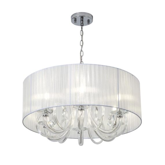 1698-6P, люстра подвесная, D650xH580/1300, 6xE14x40W, excluded