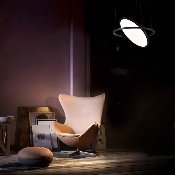 4636-1P, подвес, D460xH500/1500, LEDx30W, 2625LM, 4000K, IP20, included, изображение 5