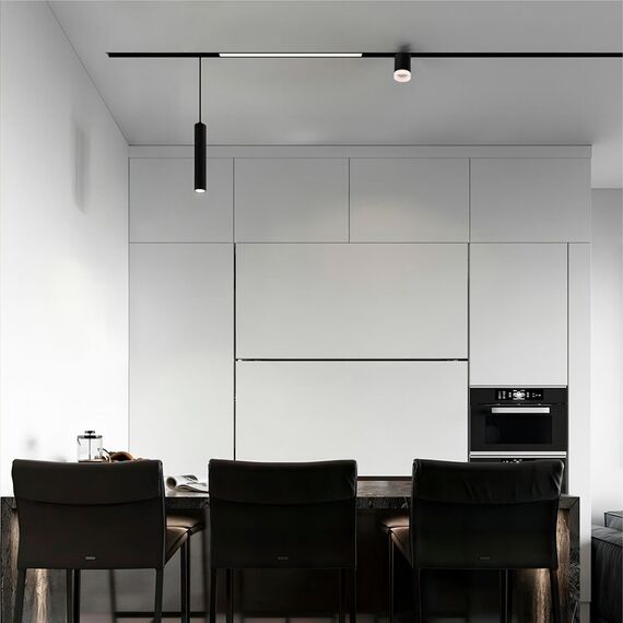 4582-1U, трековый светильник, D60xL145xH130, LEDx18W, 48V, 1020LM, 2700-5700K, CRI>90, beam angle:36, included, изображение 4