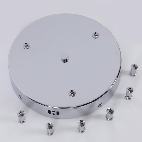 4591-220-3CH, потолочная чаша, D220xH40, цвет хром, изображение 4