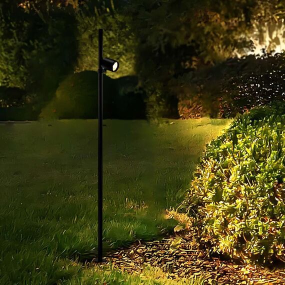 4638-1F, уличный светильник, L190xW100xH1500, LEDx12W, 1050LM, 4000K, IP65, included, изображение 4