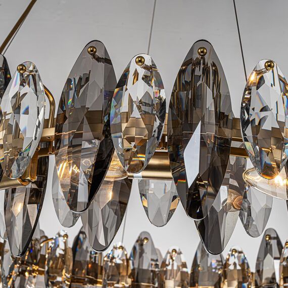 4303-12P, подвесная люстра, D800xH210/1100, 12xE14x40W, excluded, изображение 6