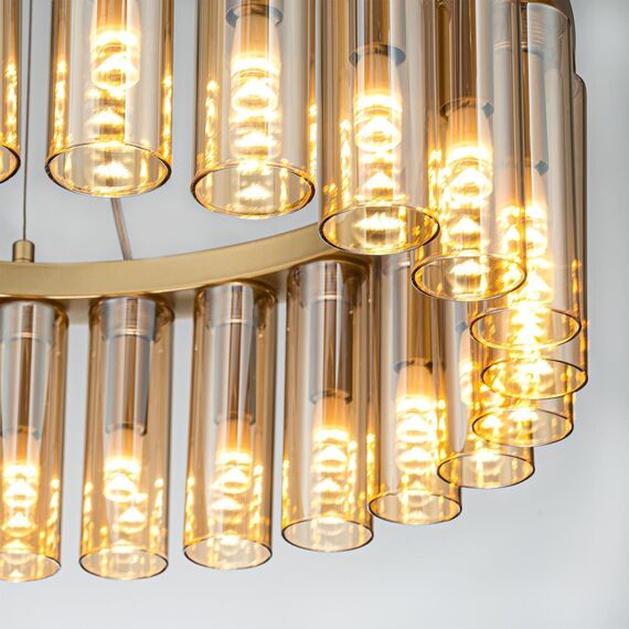 4503-25P, подвесная люстра, D490xH160/1360, 25xG9LEDx2W, 1750LM, 3000K, included, изображение 8