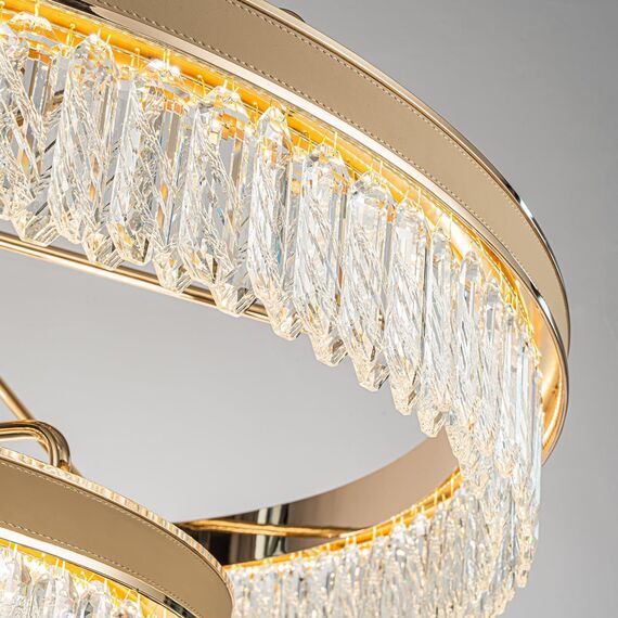 4304-10P, подвесная люстра, D990xH485/1325, LEDx180W, 7640LM, 3000K/4000K/6000K, included, изображение 9