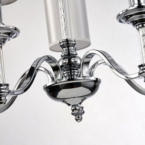 2930-5P, подвесная люстра, D490xH495/1525, 5xE14x40W, excluded, изображение 7