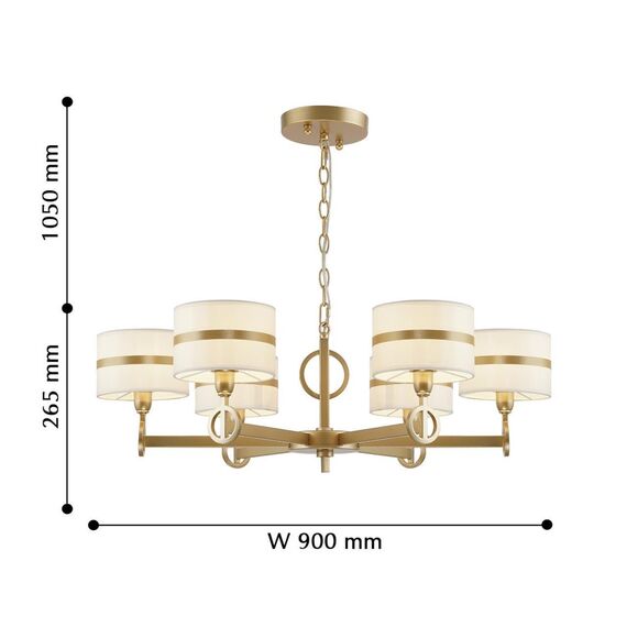 2634-8P, подвесная люстра, D900xH265/1315, 8xE14x40W, excluded, изображение 7