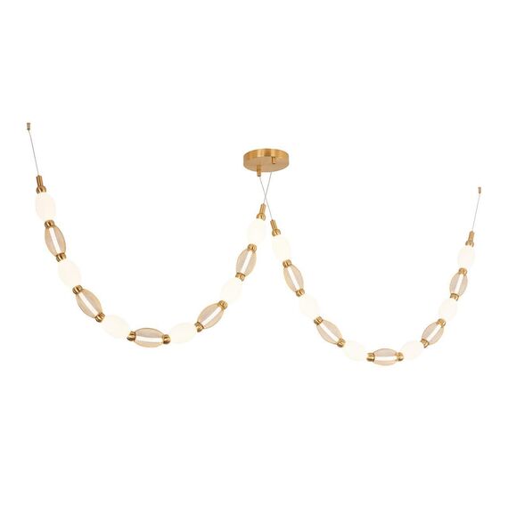 4559-2PC, подвесная/потолочная люстра, D200xH1780/2780 + D640xH890/1775 + D1800xH820/1725, 2xLEDx18W, 1990LM, 4000K, included, изображение 8