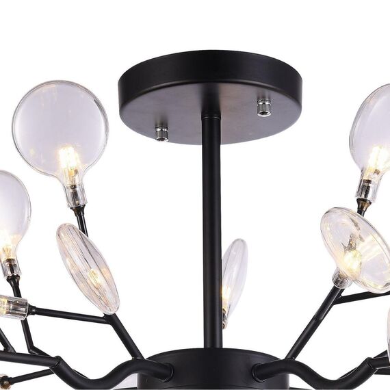 2480-10P, подвесная люстра, D780xH500, 30xG4LEDx3W, 4914LM, 3000K, included, изображение 4