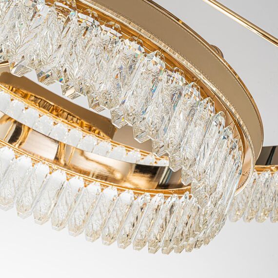 4304-10P, подвесная люстра, D990xH485/1325, LEDx180W, 7640LM, 3000K/4000K/6000K, included, изображение 4