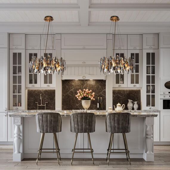 4303-12P, подвесная люстра, D800xH210/1100, 12xE14x40W, excluded, изображение 10