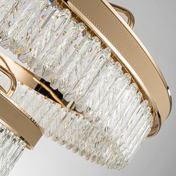 4304-10P, подвесная люстра, D990xH485/1325, LEDx180W, 7640LM, 3000K/4000K/6000K, included, изображение 6