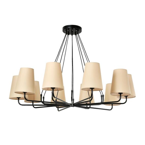 2364-10P, подвесная люстра, D1015xH240/1240, 10xE14x40W, excluded, изображение 2