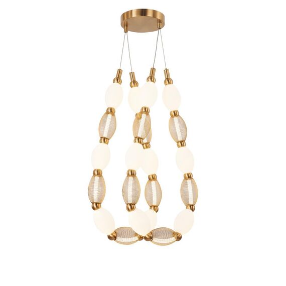 4559-2PC, подвесная/потолочная люстра, D200xH1780/2780 + D640xH890/1775 + D1800xH820/1725, 2xLEDx18W, 1990LM, 4000K, included, изображение 4