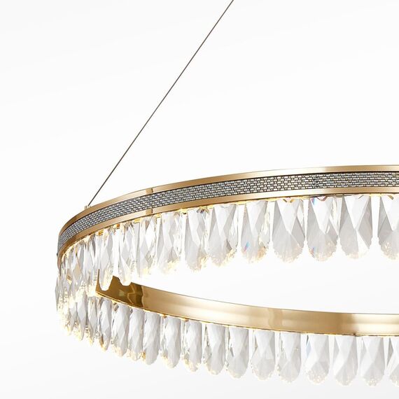 4207-8P, подвесная люстра, D800xH100/1500, LEDx43W, 4300LM, 3000K, included, изображение 4