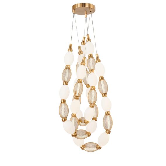 4559-3PC, подвесная/потолочная люстра, D200xH1780/2780 + D650xH890/1775 + D1980xH820/1725, 3xLEDx18W, 2910LM, 4000K, included, изображение 4