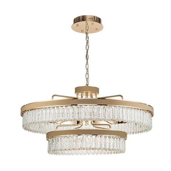 4304-10P, подвесная люстра, D990xH485/1325, LEDx180W, 7640LM, 3000K/4000K/6000K, included, изображение 2