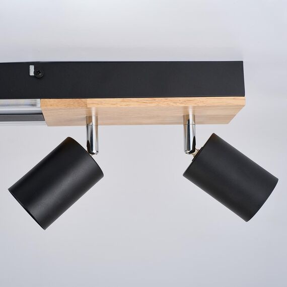 4437-4C, потолочный светильник, L700xW90xH175, 4xGU10x50W, excluded + LEDx12W, 1200LM, 4000K, included, изображение 5