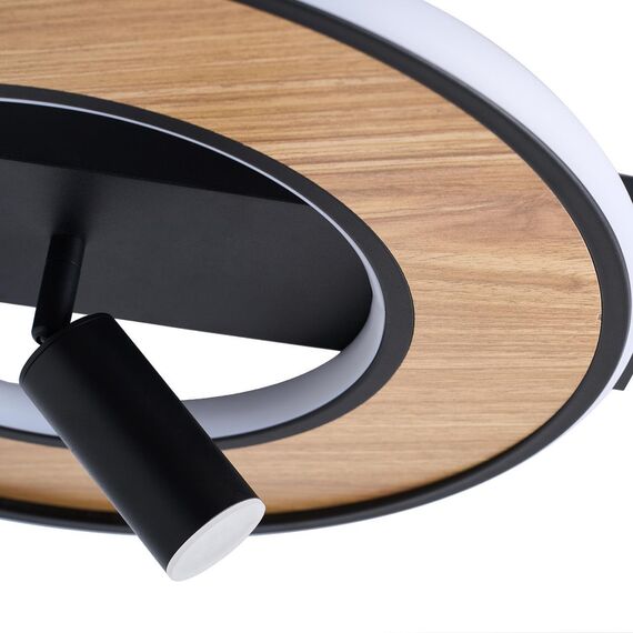 4438-2C, потолочный светильник, L430xW400xH170, LEDx40W, 3200LM, 3000-6000K, included, remote control, изображение 4