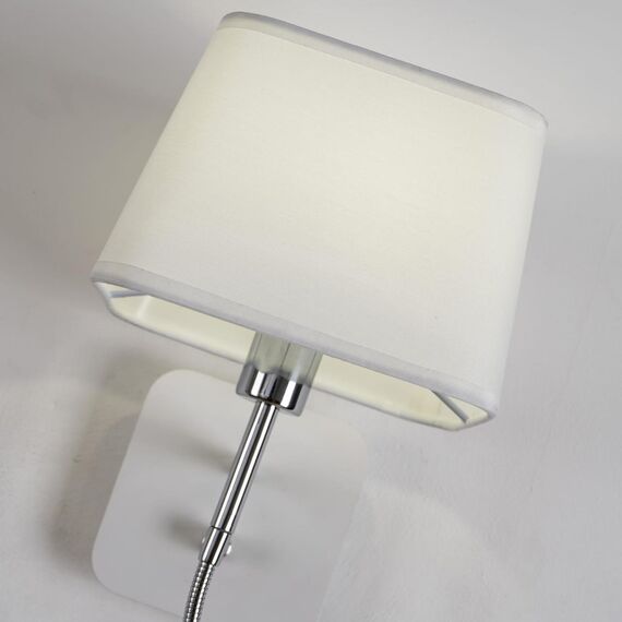 1687-2W, настенный светильник, D215xW180xH460, 1xE14x40W, excluded + 1xLEDx1W, 80LM, 4000K, included, switch, изображение 6