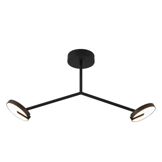 4401-2C, потолочная люстра, L775xW160xH360, 2xLEDx12W, 2100LM, 3000K, IP20, included