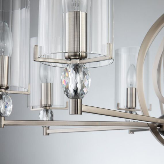 2704-8P, подвесная люстра, D790xH450/1450, 8xE14x40W, excluded, изображение 5