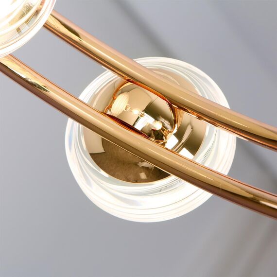 4382-9P, подвесная люстра, D400xH1880, 9xLEDx3.3W, 2100LM, 4000K, CRI>90, included, изображение 4