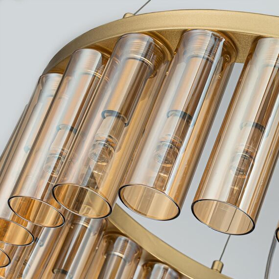 4503-25P, подвесная люстра, D490xH160/1360, 25xG9LEDx2W, 1750LM, 3000K, included, изображение 7