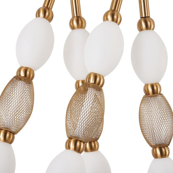 4559-2PC, подвесная/потолочная люстра, D200xH1780/2780 + D640xH890/1775 + D1800xH820/1725, 2xLEDx18W, 1990LM, 4000K, included, изображение 12