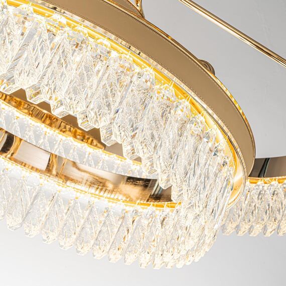 4304-10P, подвесная люстра, D990xH485/1325, LEDx180W, 7640LM, 3000K/4000K/6000K, included, изображение 8