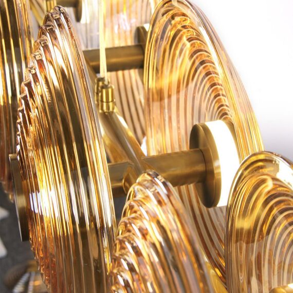 4571-10P, подвесная люстра, L1120xW220xH1500/1690, LEDx55W, 3800LM, 4000K, included, изображение 3