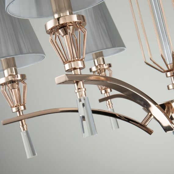 2690-6P, подвесная люстра, D790xH465/1465, 6xE14x40W, excluded, изображение 6