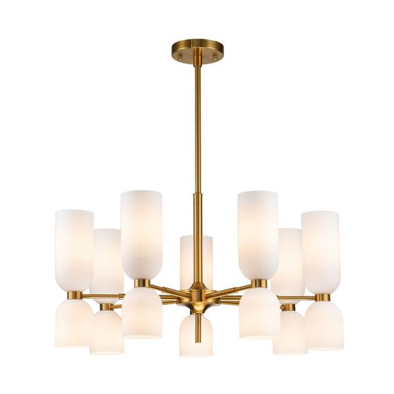 2876-7P, подвесная люстра, D780*H550/850, 14xE14x40W, excluded