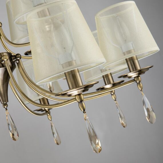 2639-12P, подвесная люстра, D780xH580/1580, 12xE14x40W, excluded, изображение 8