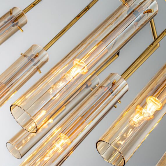 4500-15P, подвесная люстра, D555xH435/1635, 15xG9x25W, excluded, изображение 3