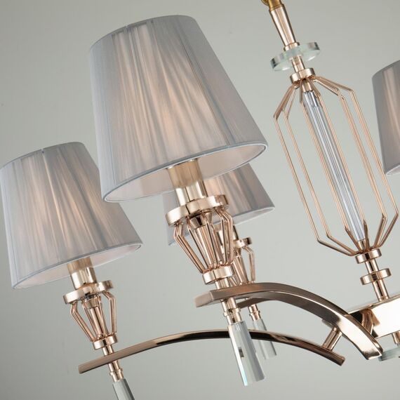 2690-6P, подвесная люстра, D790xH465/1465, 6xE14x40W, excluded, изображение 8