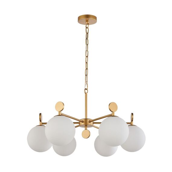 2928-6P, подвесная люстра, D670xH280/1450, 6xE14x40W, excluded, изображение 2