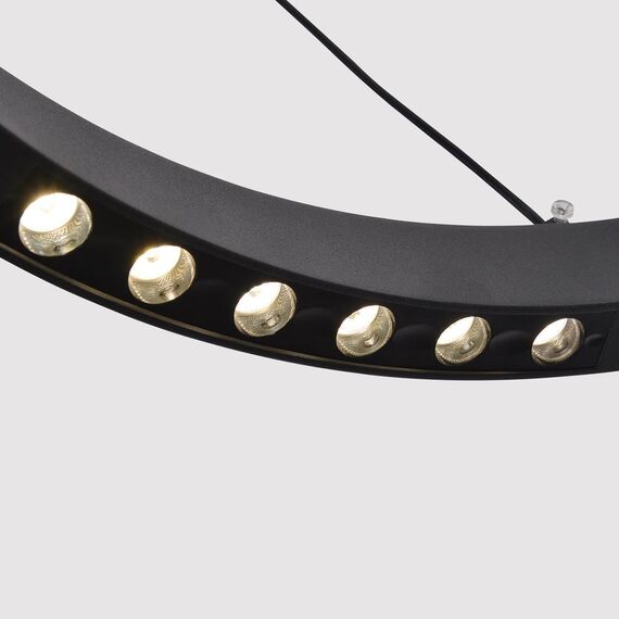 4474-1P, подвесная люстра, D600xH1000/1800, LEDx58W + 2xLEDx3W, 1860LM, 3000-6500K, included, remote control, изображение 9