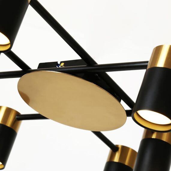 2825-8P, потолочная люстра, L890xW590xH120, 8xGU10x35W, included, изображение 4