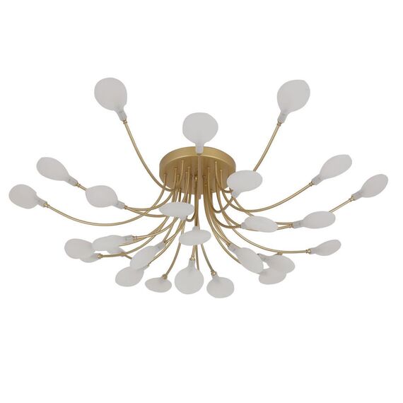 4197-28C, потолочная люстра, D880xH320, 28xG4LEDx3W, 5600LM, 3000K, included, изображение 2